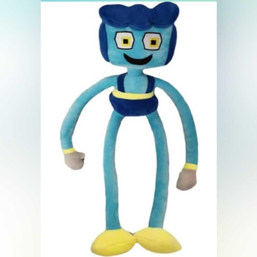 💕Cute Huggy Wuggy Plush Daddy Bobby Long Legs Toy Monster Horror Music Doll